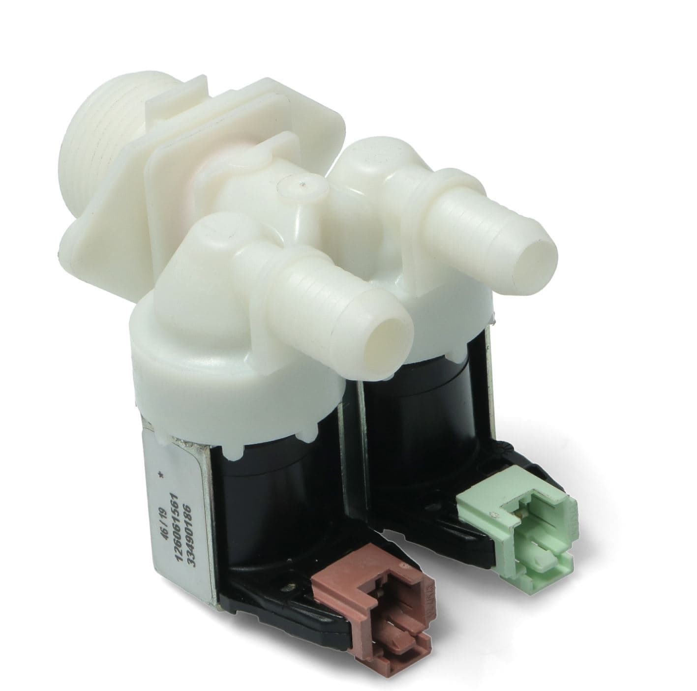 ELETTROVALVOLA 2 VIE 180° LAVATRICE ELECTROLUX 1325186110, 8074876312 8074876353 in prodotto EuroStore07 - Alatri, commercioVirtuoso.it