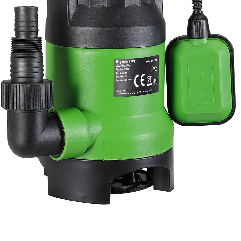 Pompa Sommersa 400W Acque Chiare Scure Sporche 7000L/h Cavo 10MT in Pompe sommerse Danyx - Casoria, commercioVirtuoso.it