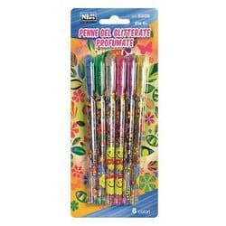 LEBEZ Penne a sfera 6 pz Glitter profumato gel tratto Medio 5306 in Penne roller a inchiostro gel Scontolo.net - Potenza, commercioVirtuoso.it