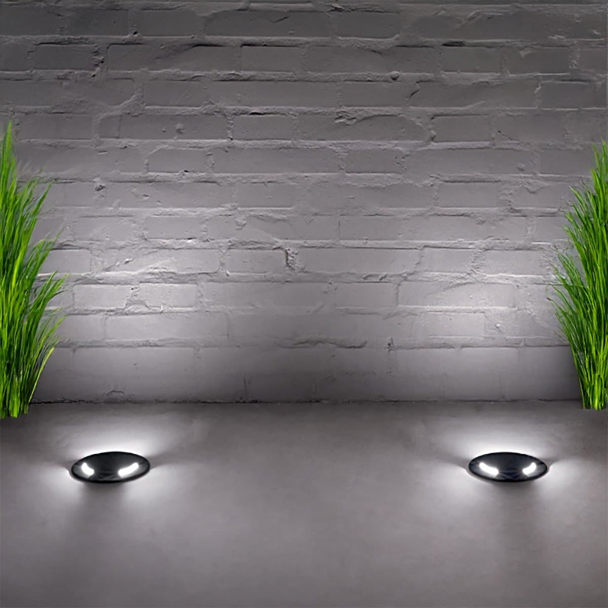 Faretto incasso tondo carrabile calpestabile esterno Ideal Lux LANDING PT BIG 120362 N GX53 LED CCT IP67 resina in Luci per sentieri Lampadari Bartalini - Colle di Val d’Elsa, commercioVirtuoso.it
