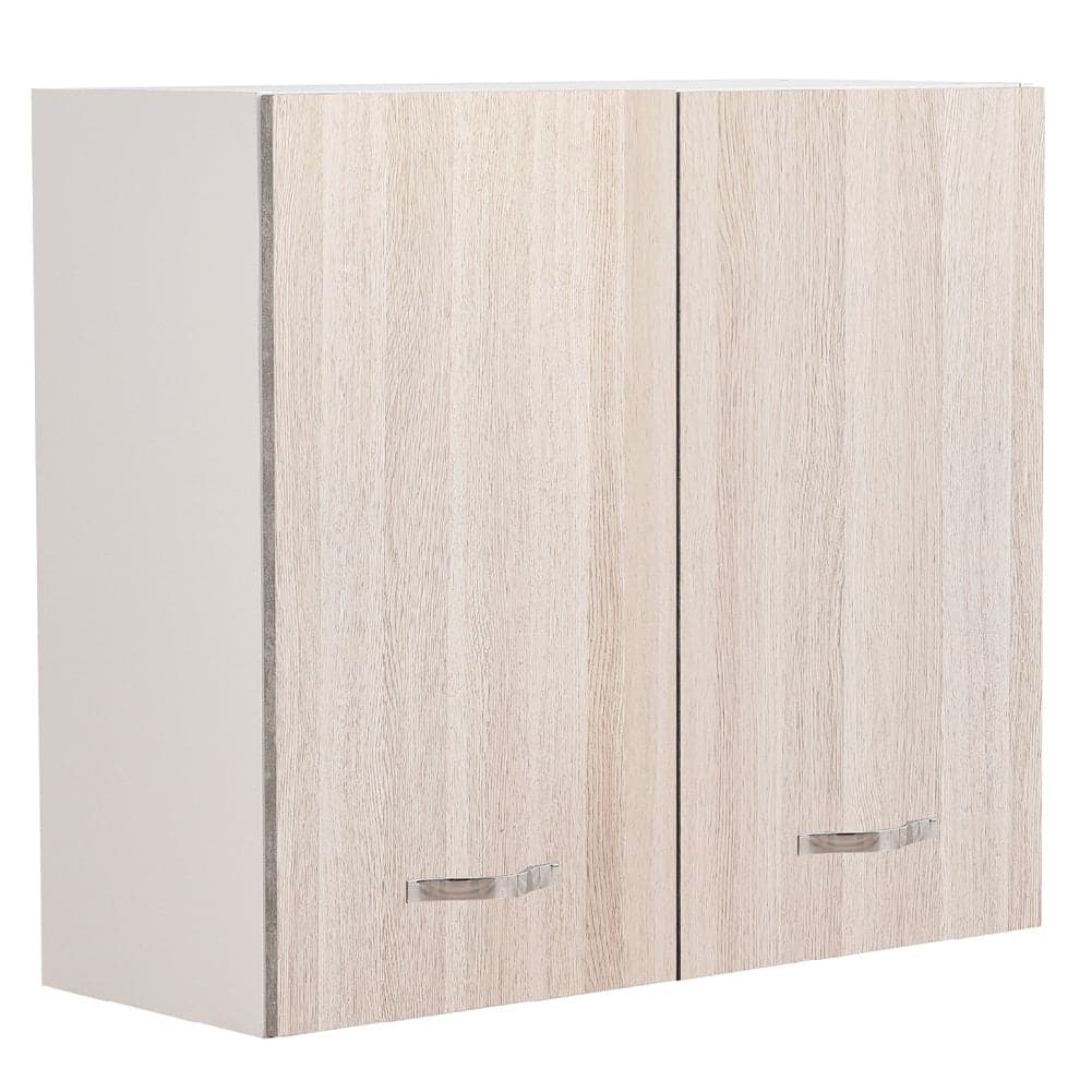 Mobile Cucina Pensile 2 Ante Componibile in Legno Colore Olmo 80x32 H72cm in Mobili a muro Danyx - Casoria, commercioVirtuoso.it