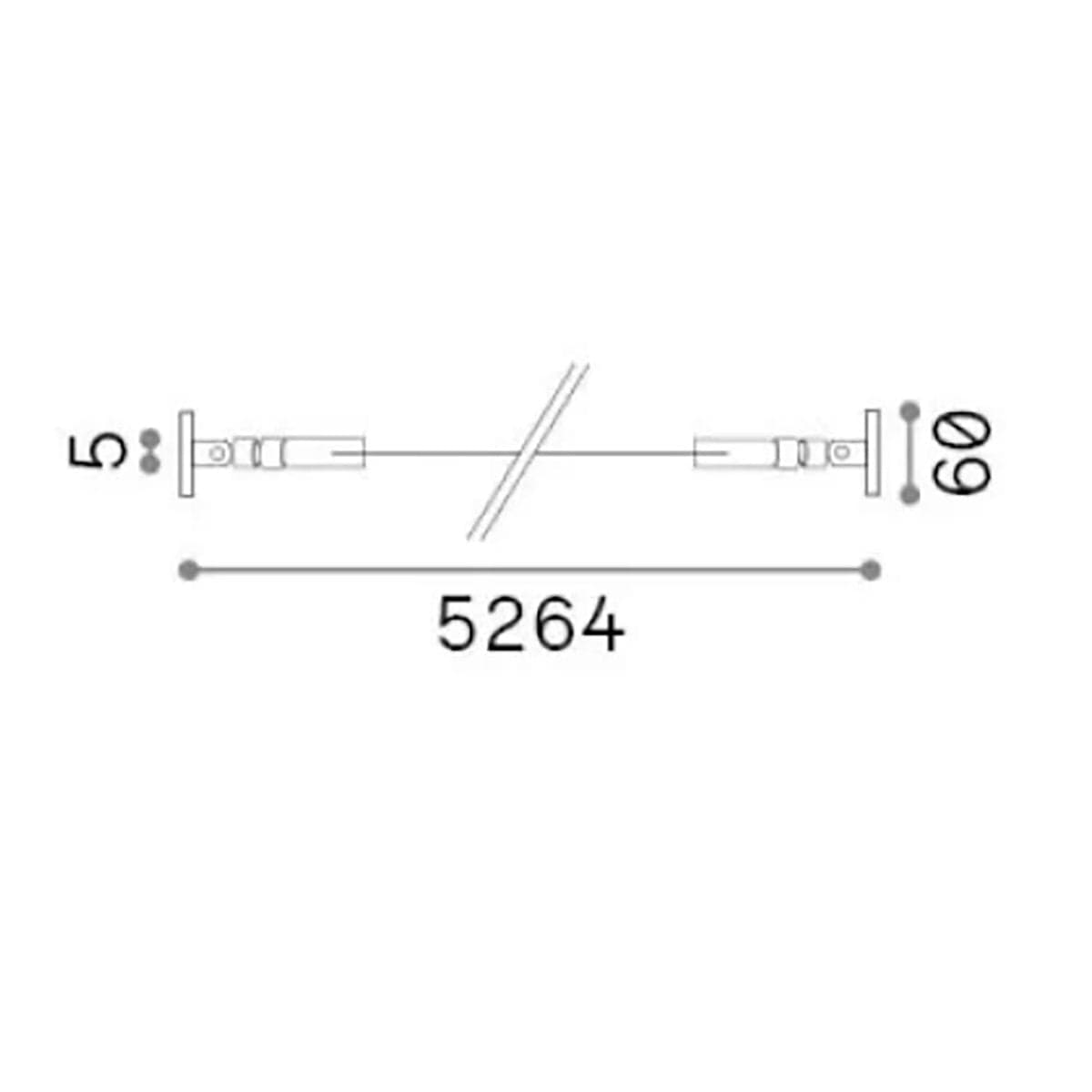 Nastro flessibile acciaio completa di striscia led Ideal Lux TESI 8MM 344935 ACCIAIO 5MT IP20 in Nastri LED Lampadari Bartalini - Colle di Val d’Elsa, commercioVirtuoso.it