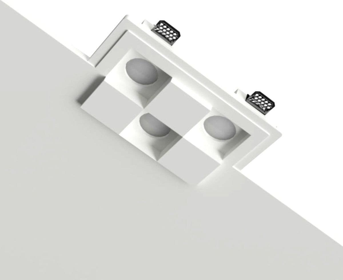 Faretto incasso Lampadari Bartalini IHCCACS FP12 GU10 LED gesso verniciabile in Faretti da soffitto Lampadari Bartalini - Colle di Val d’Elsa, commercioVirtuoso.it