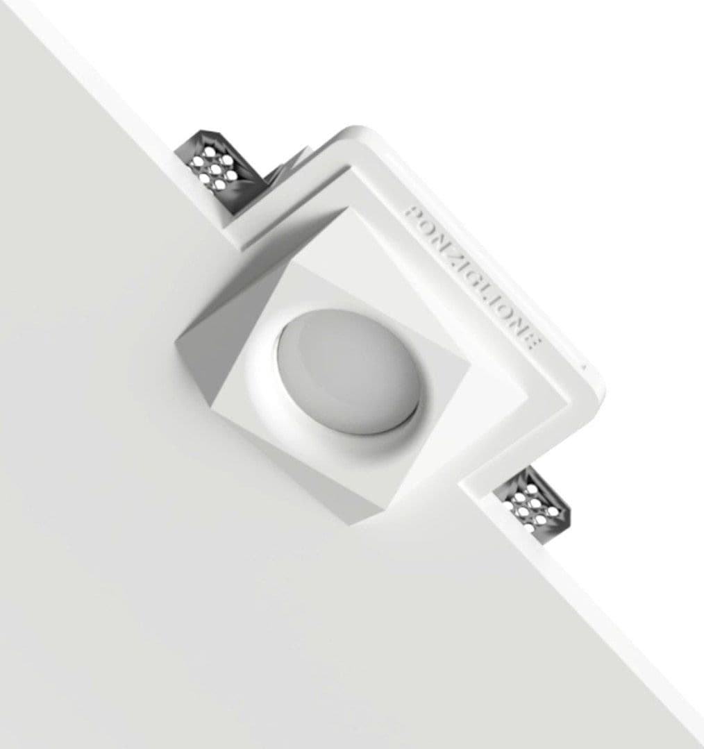 Faretto incasso Lampadari Bartalini ETNAMAID FP14 GU10 LED gesso verniciabile in Faretti da muro Lampadari Bartalini - Colle di Val d’Elsa, commercioVirtuoso.it