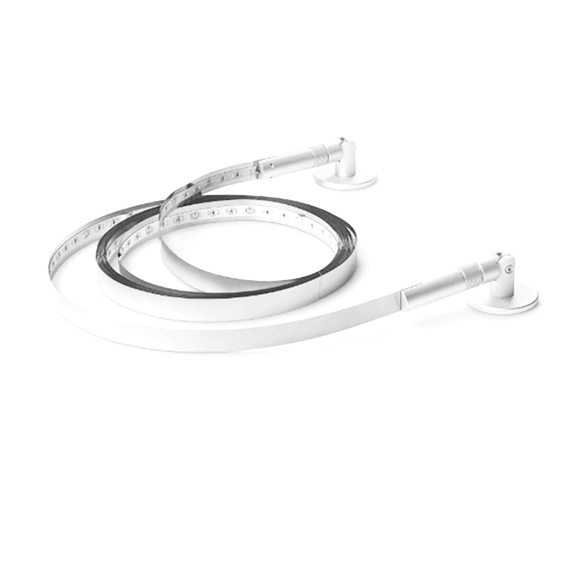 Nastro flessibile acciaio completa di striscia led Ideal Lux TESI 20MM 302256 BIANCO 5MT 50W IP20