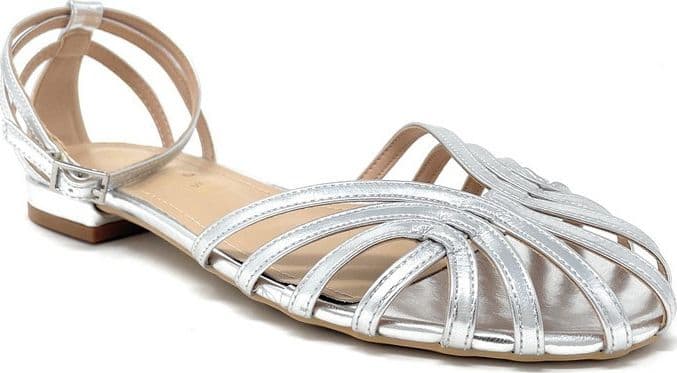Francesco Milano ballerina ragnetto laminato argento C11 06N in Ballerine Teresi Calzature - Marsala, commercioVirtuoso.it