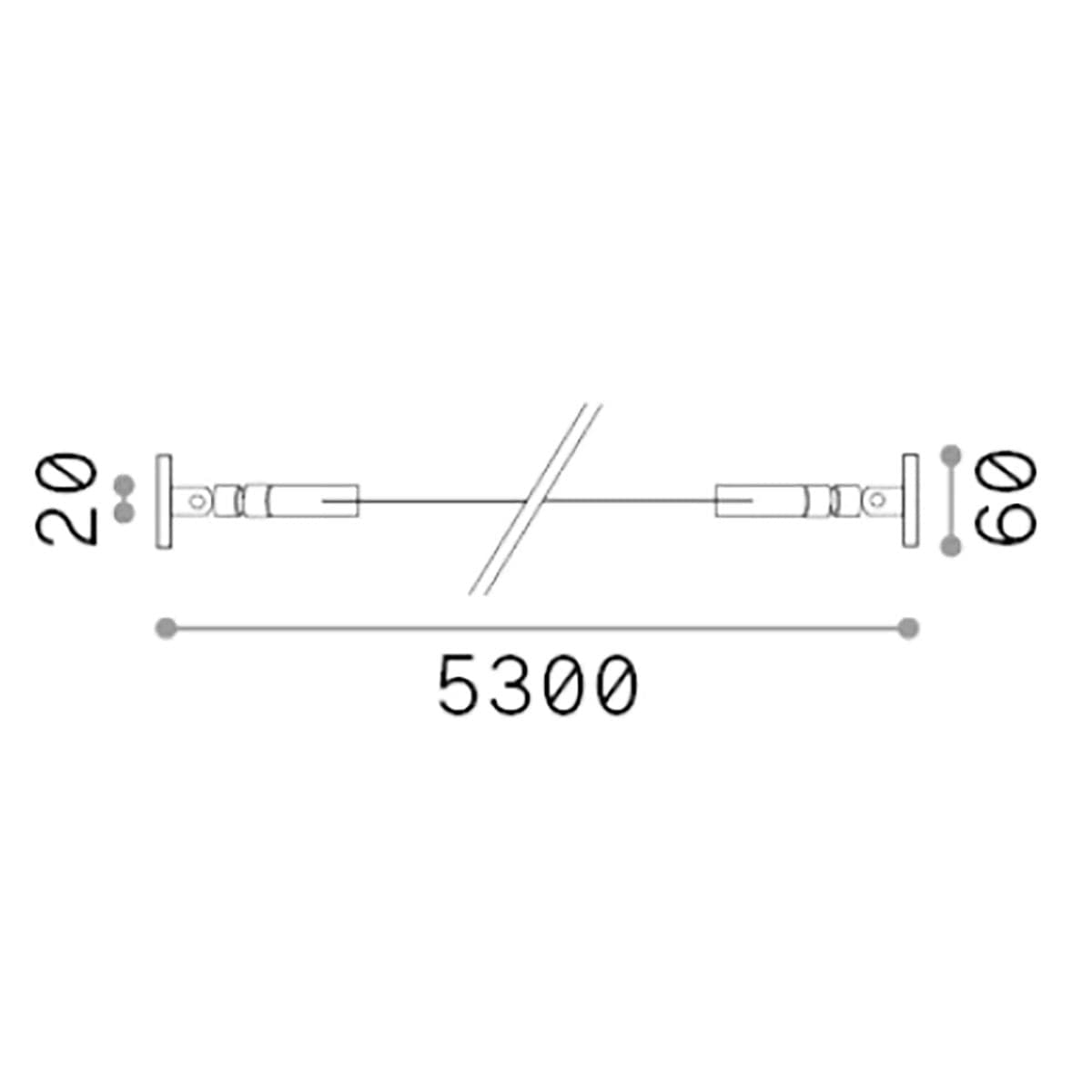Nastro flessibile acciaio completa di striscia led Ideal Lux TESI 20MM 302263 NERO 5MT 50W IP20 in Nastri LED Lampadari Bartalini - Colle di Val d’Elsa, commercioVirtuoso.it