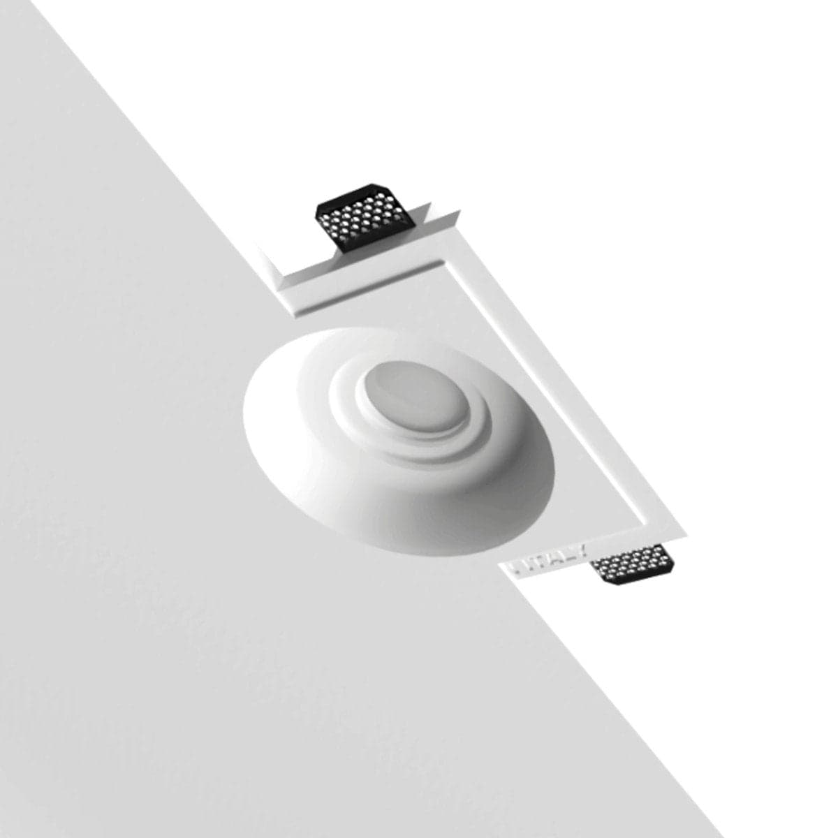 Faretto incasso Lampadari Bartalini YALLEV 079 GU10 LED gesso verniciabile in Faretti da soffitto Lampadari Bartalini - Colle di Val d’Elsa, commercioVirtuoso.it