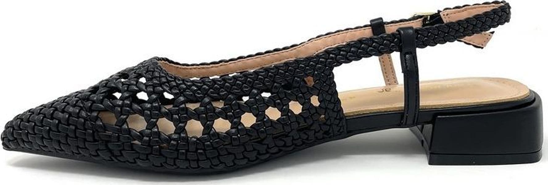Francesco Milano slingback donna in rafia nero E08 04P in Scarpe col tacco Teresi Calzature - Marsala, commercioVirtuoso.it