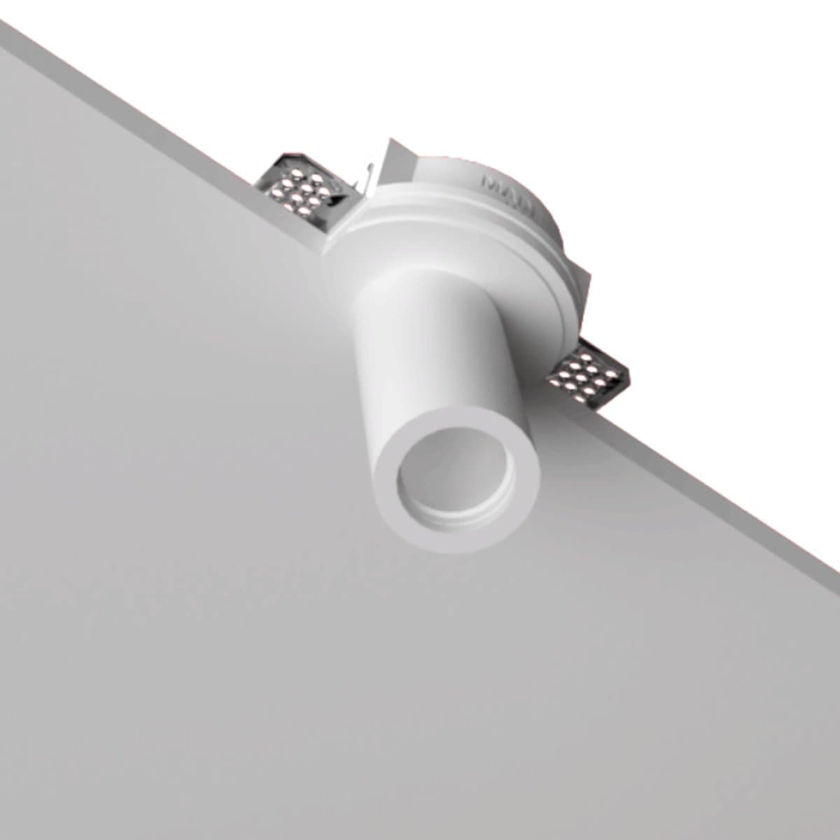 Faretto incasso Lampadari Bartalini INATALP TS10 GU10 LED inclinato gesso verniciabile in Faretti da soffitto Lampadari Bartalini - Colle di Val d’Elsa, commercioVirtuoso.it