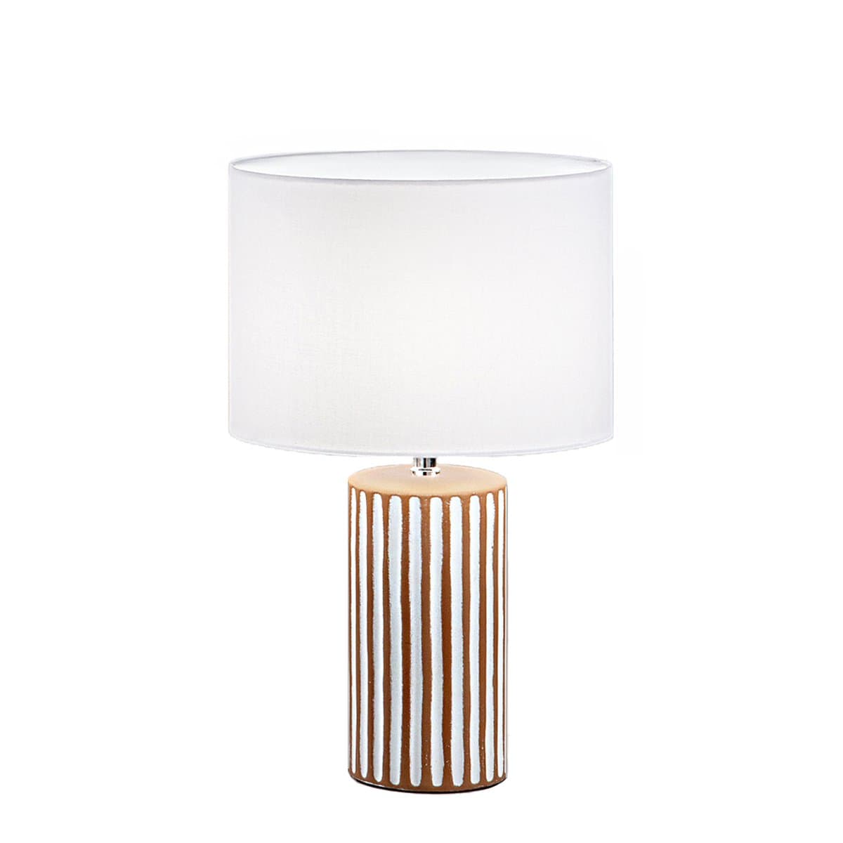 Abat-jour classica Perenz TRIBALE 8288 E27 LED paralume tessuto bianco ceramica colorata in Lampade da tavolo e abat-jour Lampadari Bartalini - Colle di Val d’Elsa, commercioVirtuoso.it