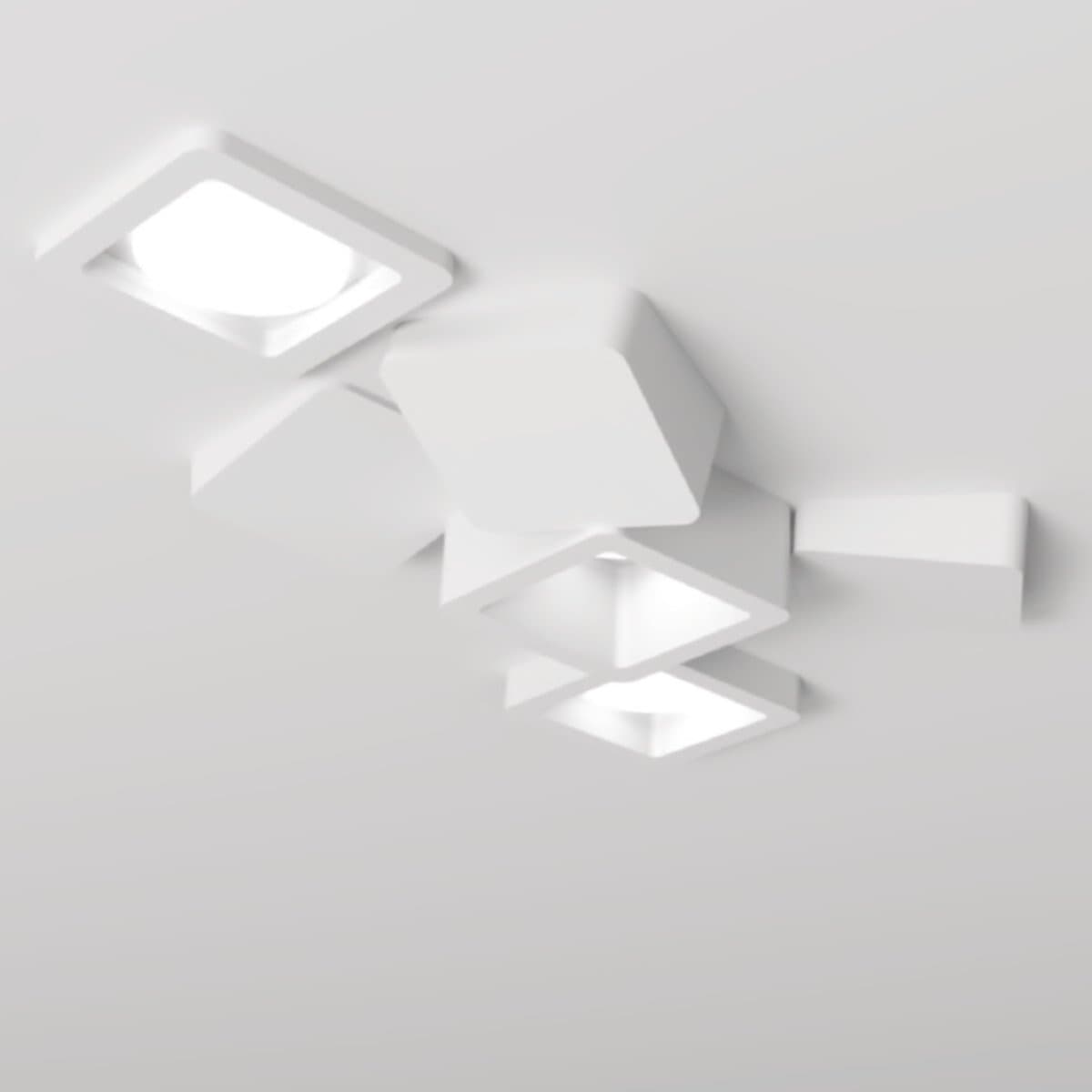Faretto incasso Lampadari Bartalini ASE FP26 GX53 LED gesso verniciabile in Faretti da muro Lampadari Bartalini - Colle di Val d’Elsa, commercioVirtuoso.it