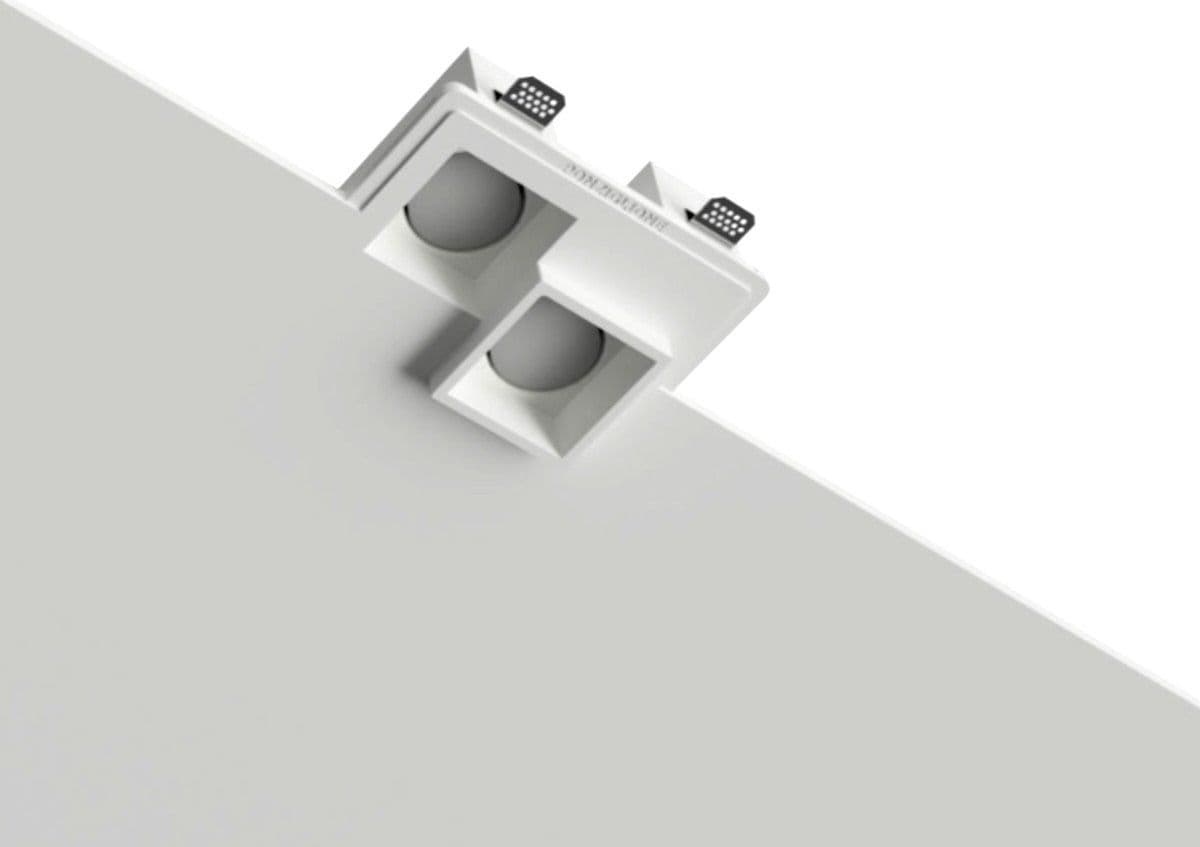 Faretto incasso Lampadari Bartalini OBUC 2 FP42 GX53 LED gesso verniciabile in Faretti da soffitto Lampadari Bartalini - Colle di Val d’Elsa, commercioVirtuoso.it