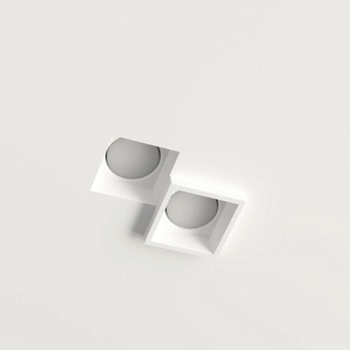 Faretto incasso Lampadari Bartalini OBUC 2 FP42 GX53 LED gesso verniciabile in Faretti da soffitto Lampadari Bartalini - Colle di Val d’Elsa, commercioVirtuoso.it