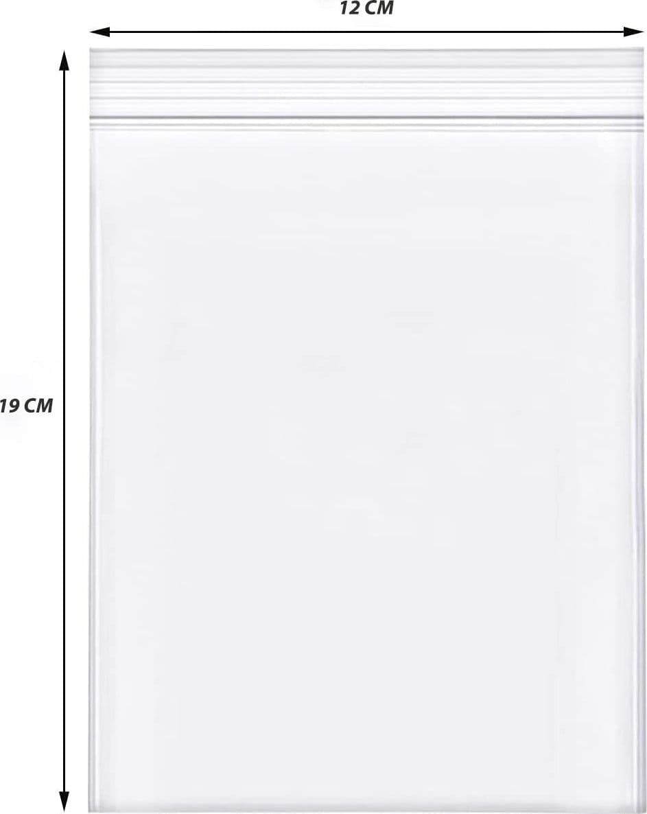 1000 Pezzi Buste Richiudibili con Zip a Pressione 12x19mm Trasparente Spessore 30 Micron in Contenitori e buste per tramezzini e alimenti Scontolo.net - Potenza, commercioVirtuoso.it