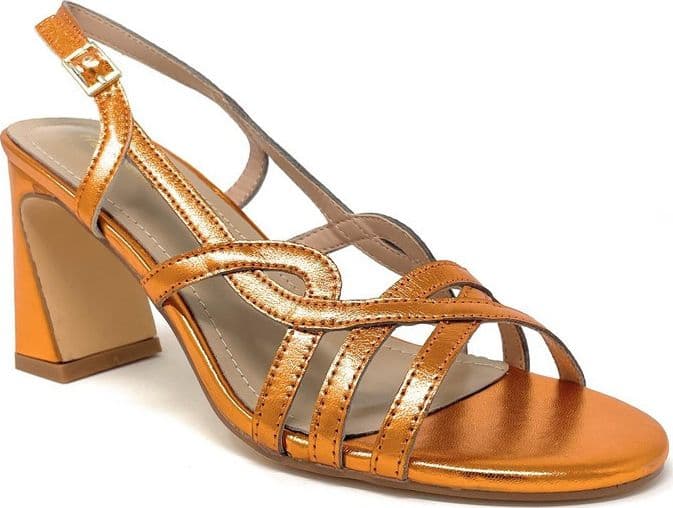 Francesco Milano sandali donna arancio G41 02N in Sandali moda Teresi Calzature - Marsala, commercioVirtuoso.it