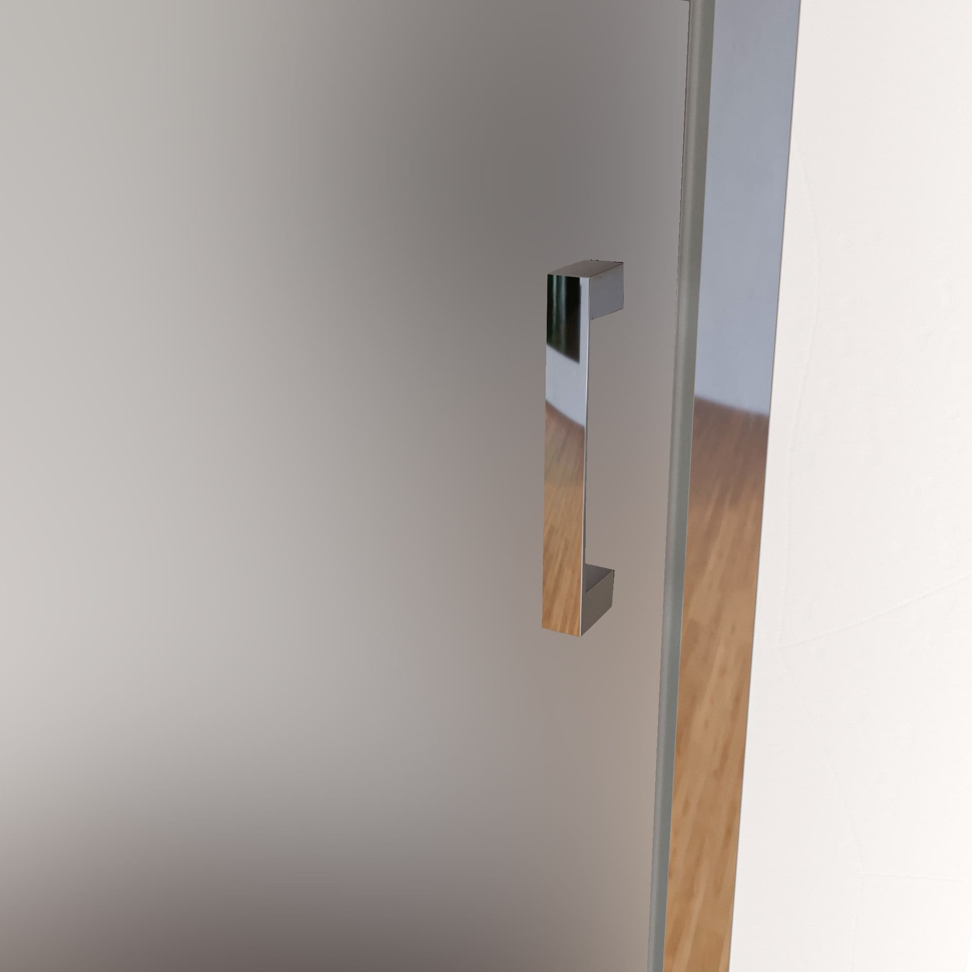 Porta doccia apertura scorrevole opaca 6mm H195 AGATA in Porte doccia Mondialshop - Parabiago, commercioVirtuoso.it