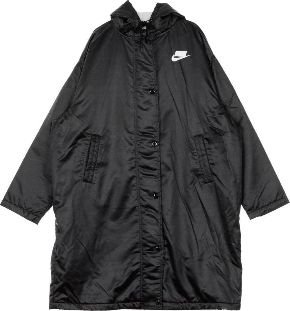 Nike Giaccone Lungo Donna W Sport Pac Parka Black/muslin/white