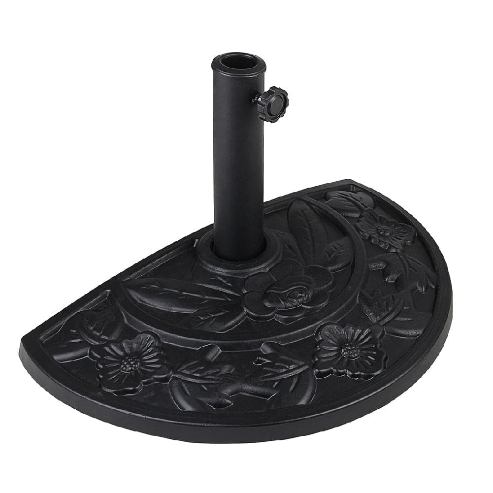 Base per Ombrellone da Giardino Semitondo Palo 38/48mm 9.2Kg Cemento e Abs in Basi e supporti per ombrelloni Danyx - Casoria, commercioVirtuoso.it