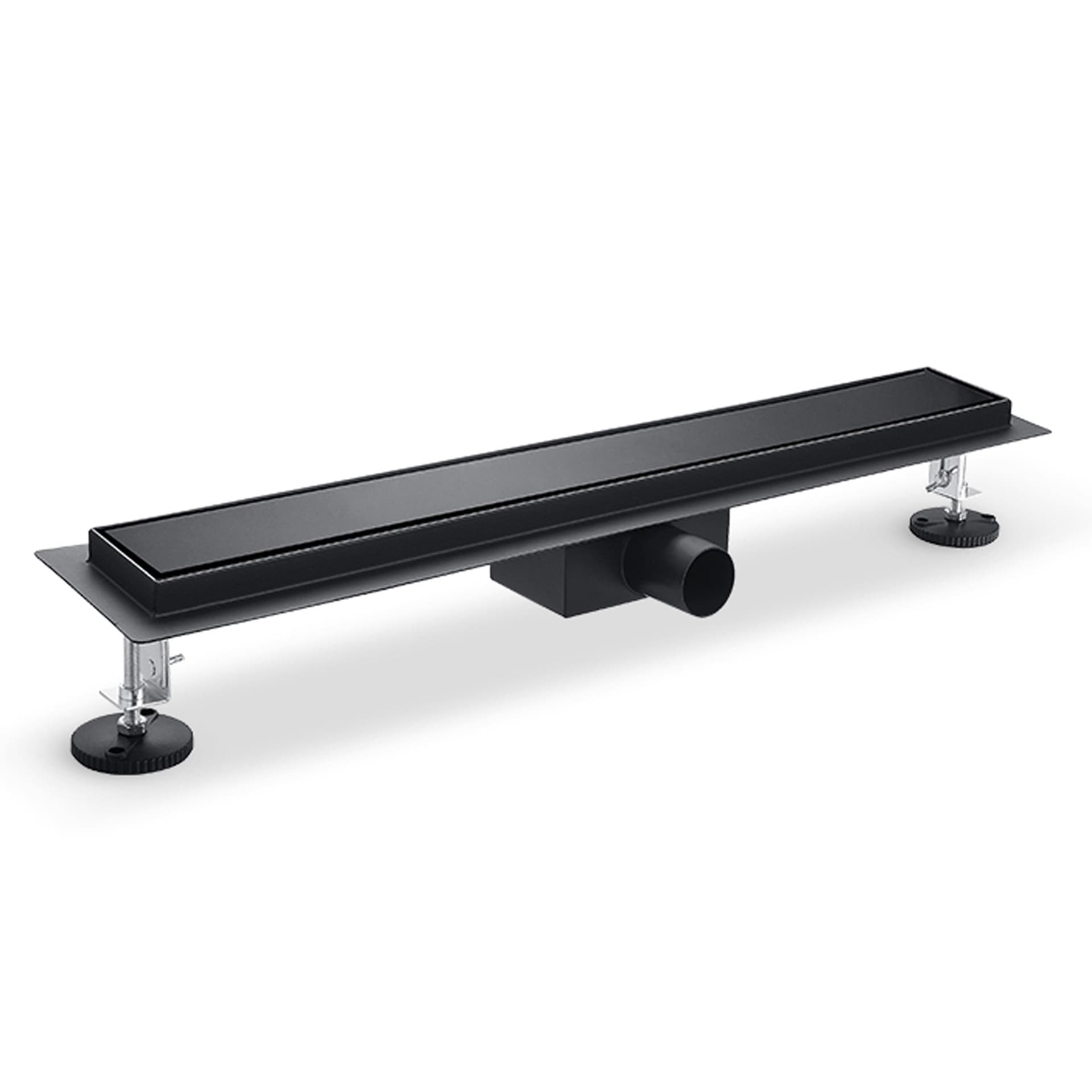 Canalina di scarico doccia Nera a pavimento 60cm in Drenaggio Mondialshop - Parabiago, commercioVirtuoso.it