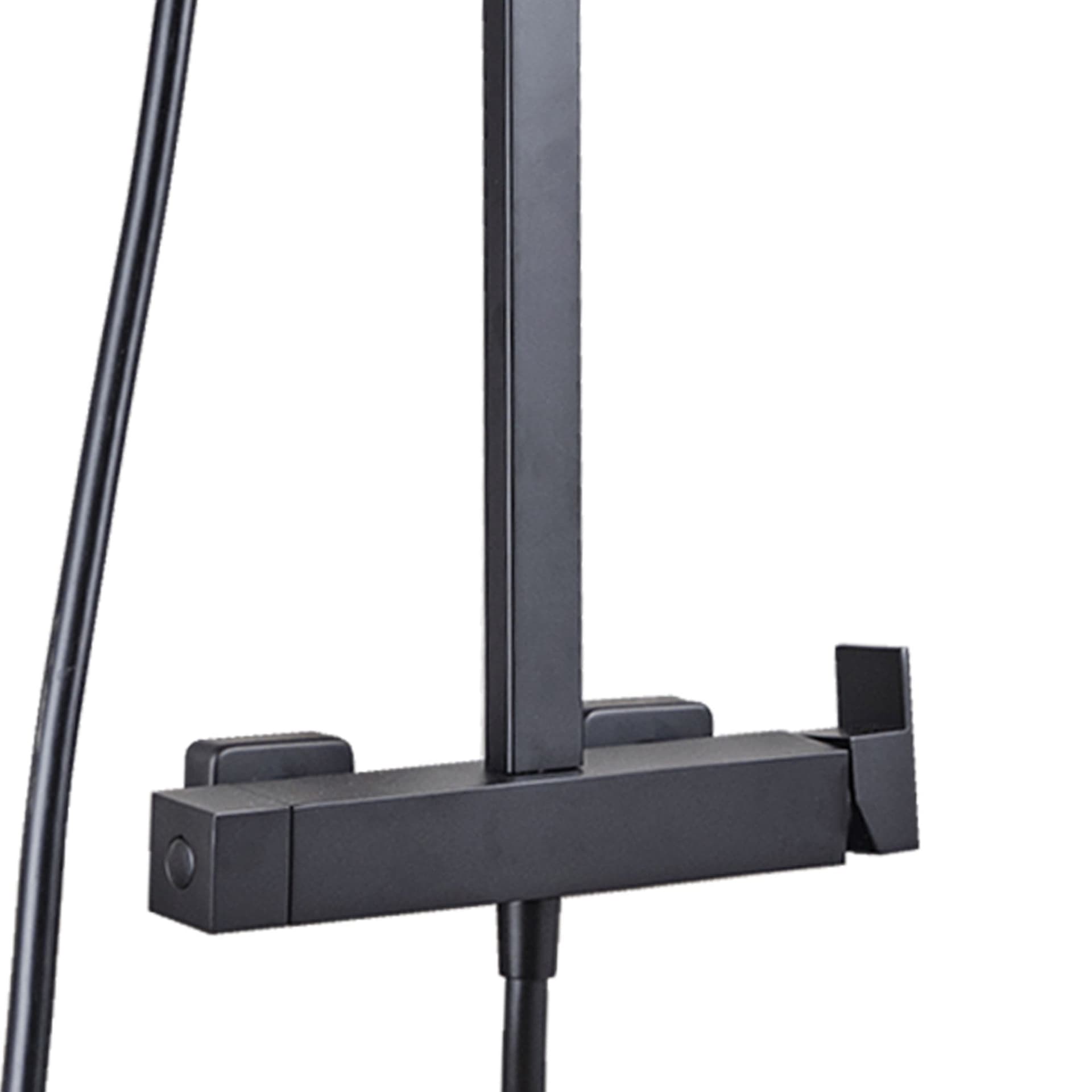 Colonna doccia Nera Quadrata Boitè BLACK in Rubinetti per vasca Mondialshop - Parabiago, commercioVirtuoso.it