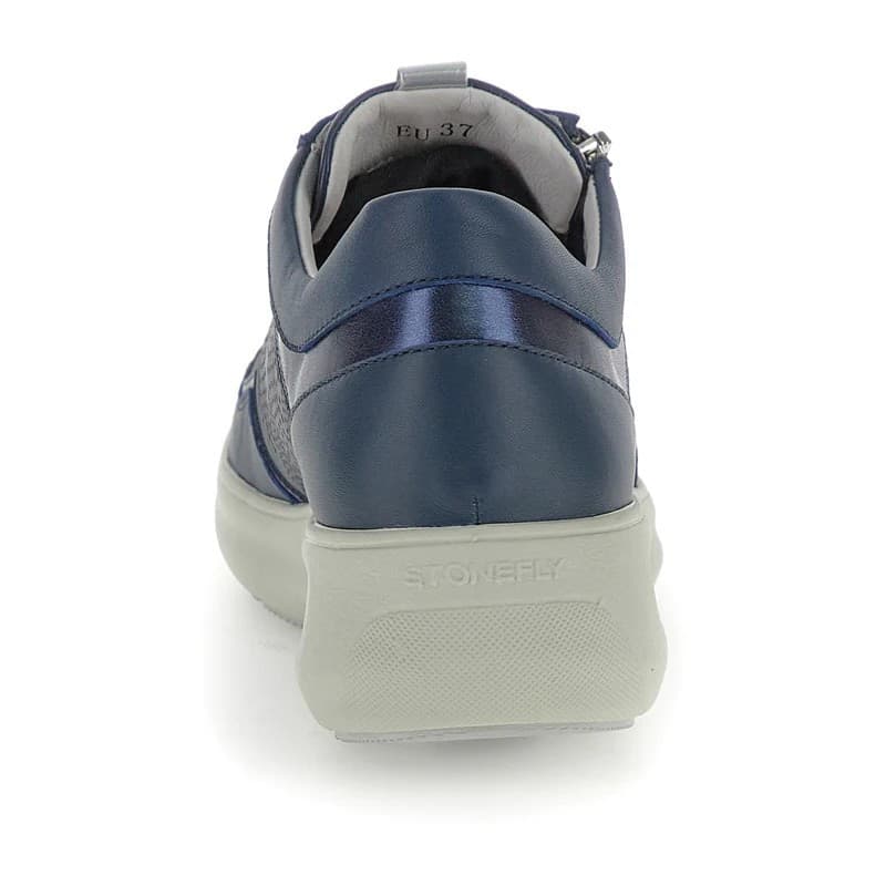 Stonefly sneakers donna Rock 30 nappa blu 222684 in Loafer e mocassini Teresi Calzature - Marsala, commercioVirtuoso.it
