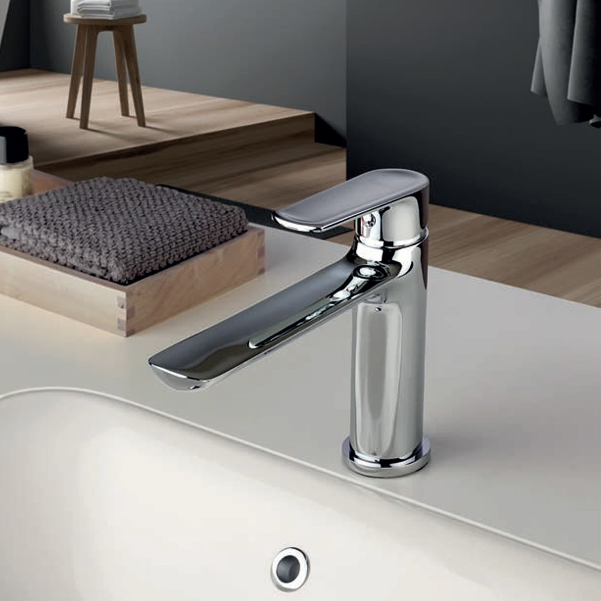 Set miscelatori lavabo e bidet cromati Funky pilette incluse in Rubinetti per bidet Mondialshop - Parabiago, commercioVirtuoso.it