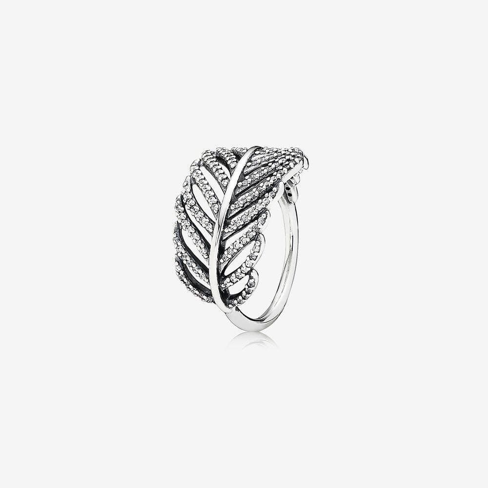 Pandora Anello Piuma in Pavé