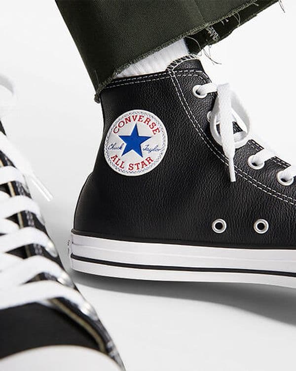 Chuck Taylor All Star Mono Leather Nero in Sneaker casual Scontolo.net - Potenza, commercioVirtuoso.it