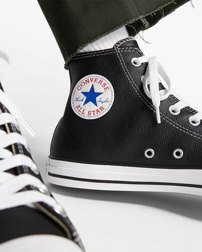 Chuck Taylor All Star Mono Leather Nero in Sneaker casual Scontolo.net - Potenza, commercioVirtuoso.it