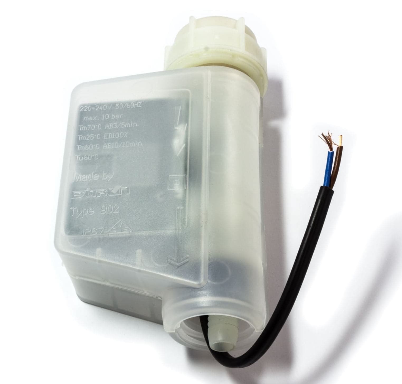 ELETTROVALVOLA ACQUASTOP TYPE 902 LAVATRICE BOSCH 00263789 SIEMENS 00263642 in prodotto EuroStore07 - Alatri, commercioVirtuoso.it