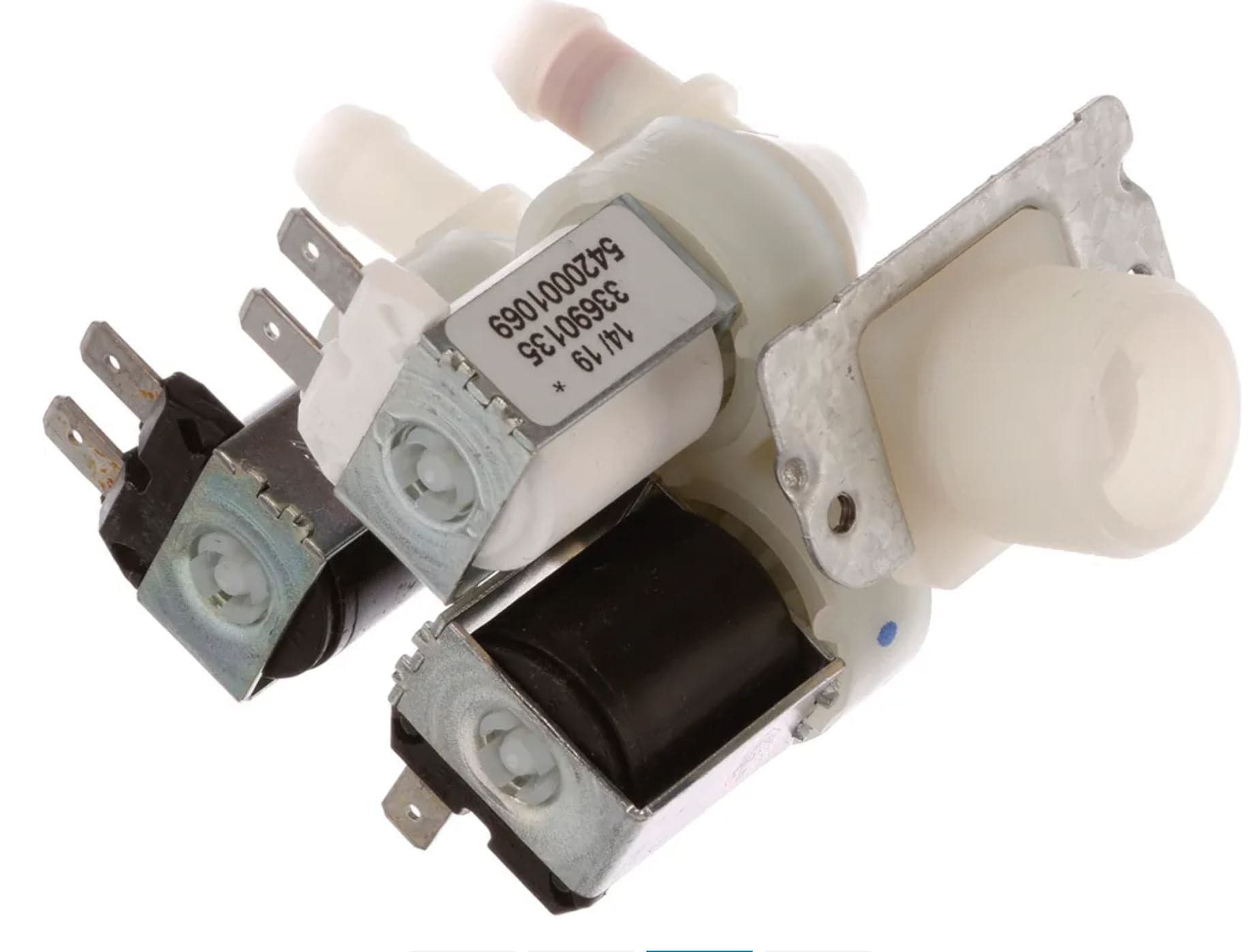 ELETTROVALVOLA 3 VIE 180° LAVATRICE BALAY (00173910); BOSCH (00169977, 00173910) in prodotto EuroStore07 - Alatri, commercioVirtuoso.it