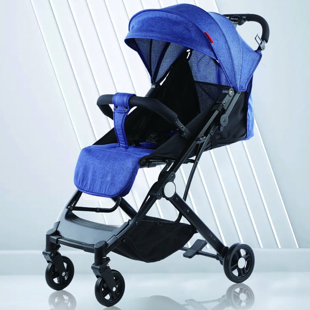 Passeggino Ultraleggero Chiusura Facilitata Salvaspazio Portata 15 kg Blu in Passeggini compatti Danyx - Casoria, commercioVirtuoso.it