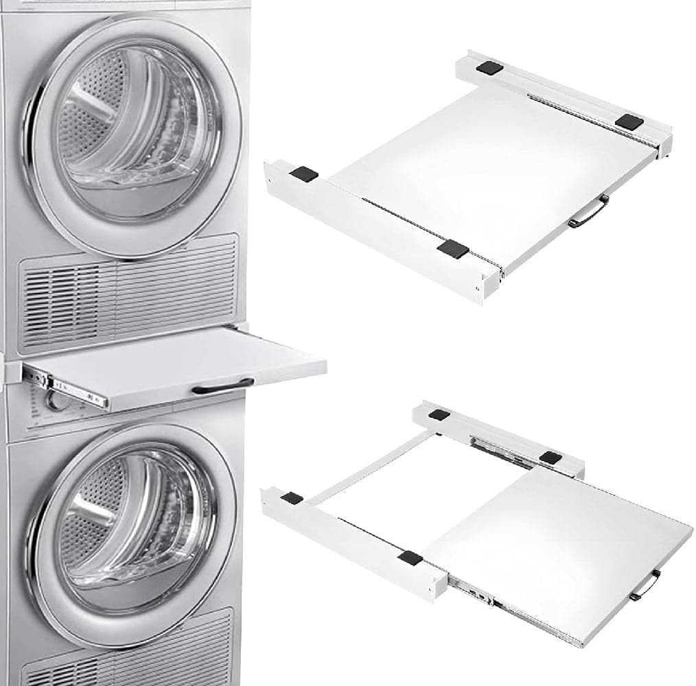 Supporto Universale Lavatrice e Asciugatrice con Ripiano Estraibile - 100 KG in Altri ricambi per lavatrici Danyx - Casoria, commercioVirtuoso.it