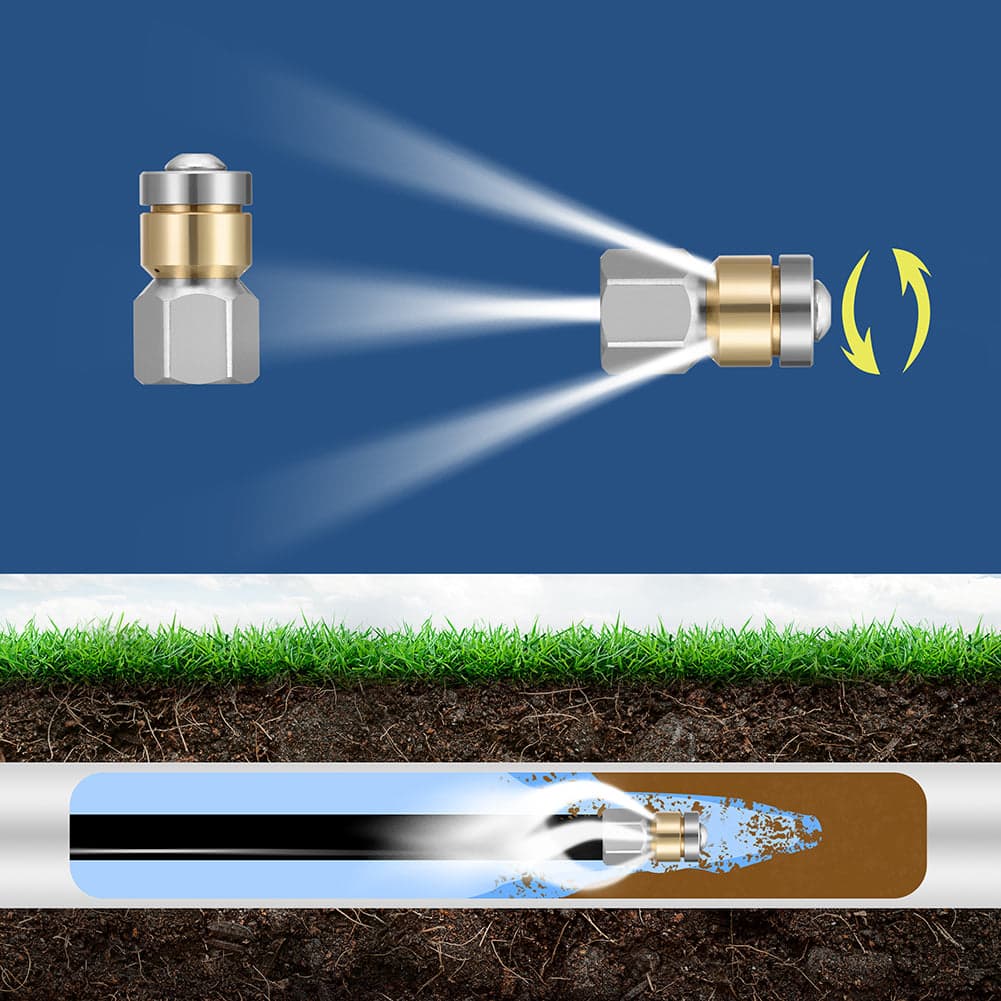 Micro Sonda Sturatubi per Idropulitrice 30mt 200Bar 5Adattatori e Borsa Antipiega in Tubi per idropulitrici Danyx - Casoria, commercioVirtuoso.it