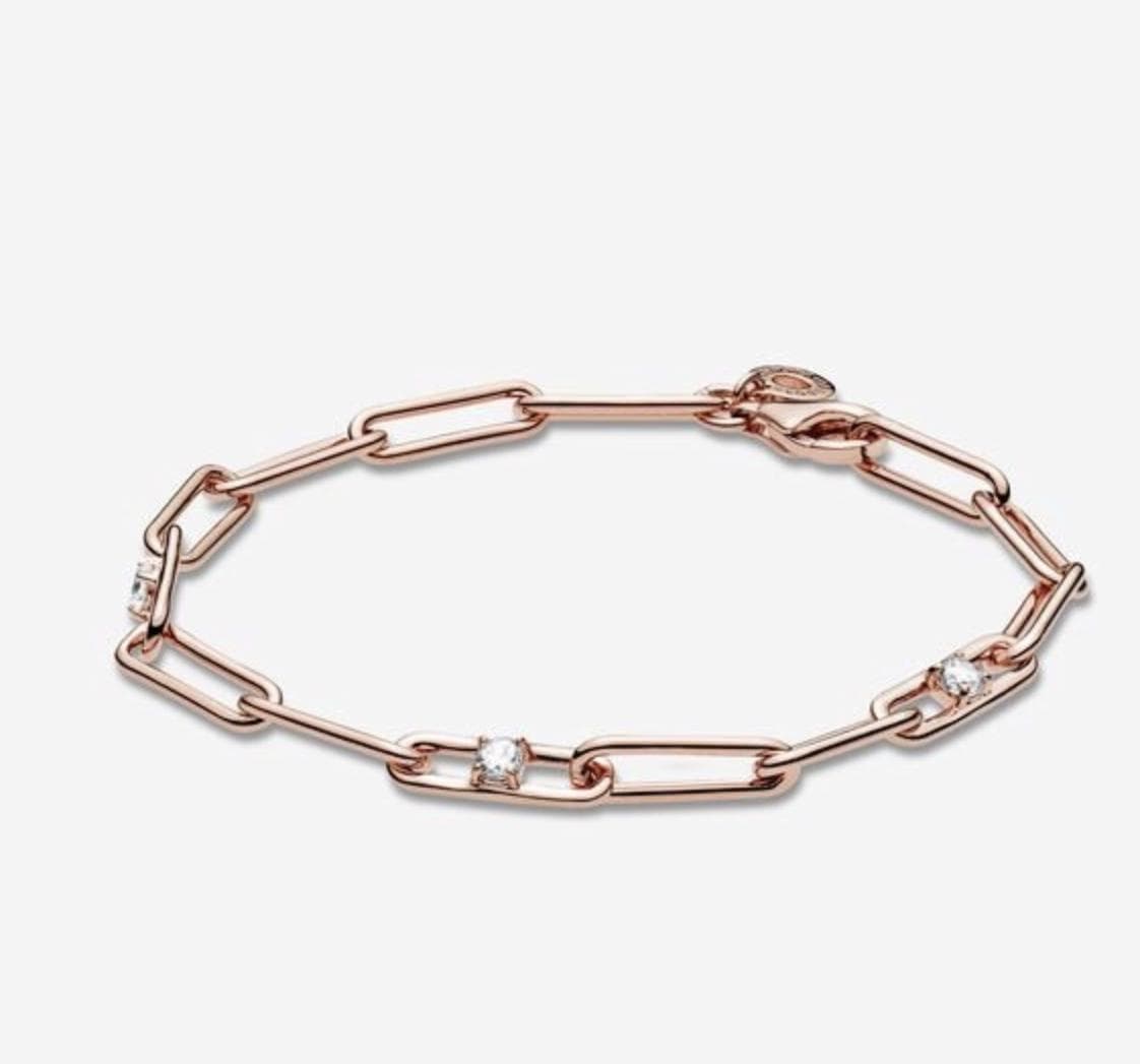 Pandora Bracciale a catena con pietre