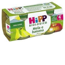 Hipp bio omogeneizzato mela e banana 2vasettix80g in Dessert in vasetto per neonati Clubfarma - Melilli, commercioVirtuoso.it