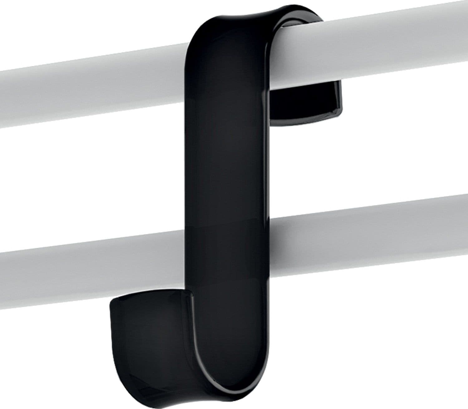 Appendiabiti Termoarredo Mago Nero | Eleganza e Minimalismo in Ganci portasciugamani Mondialshop - Parabiago, commercioVirtuoso.it