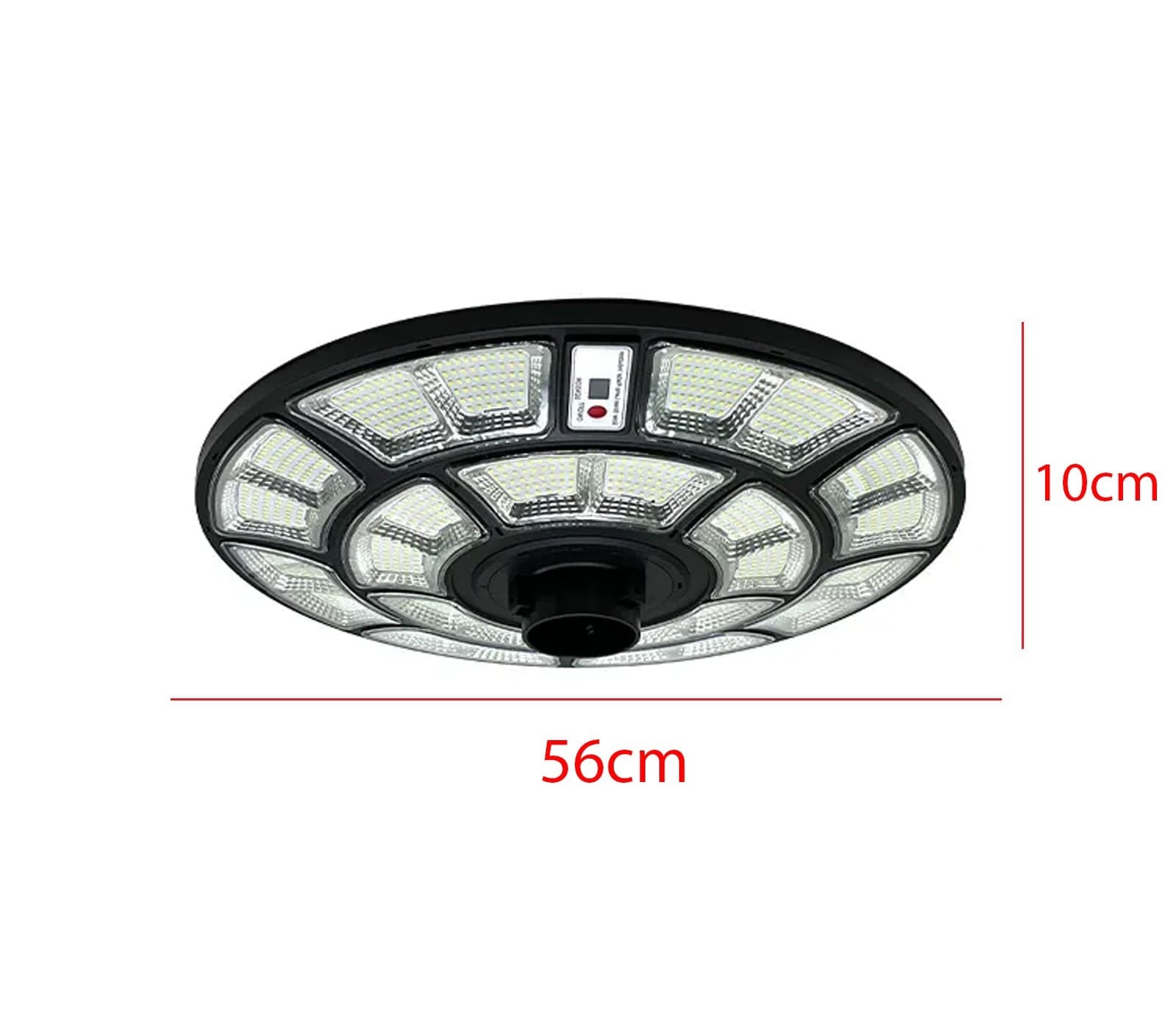 2000W LAMPIONE SOLARE LED ESTERNO ROTONDO GIARDINO FARO LUCE FREDDA CREPUSCOLARE in Lampioni Zencoccostore - Formia, commercioVirtuoso.it