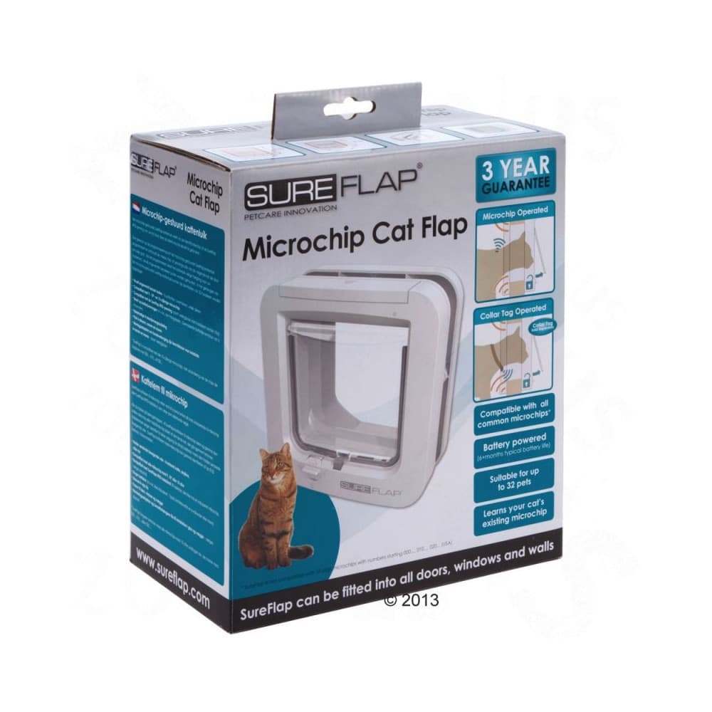 Gattaiola basculante con microchip per gatti Cat Flap