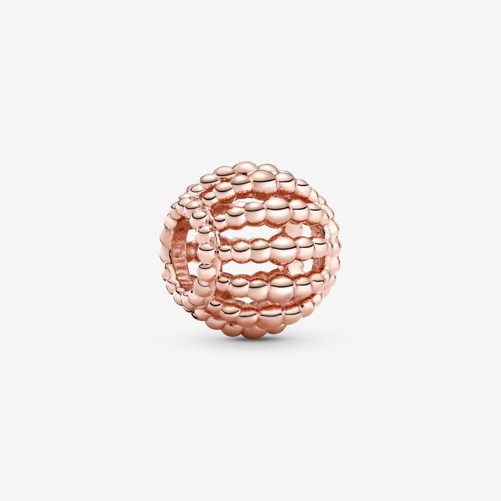Pandora Charm openwork decorato con sfere Purely Pandora in Bead Charm Alba Gioielli - Casoria, commercioVirtuoso.it