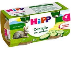 Hipp omogeneizzato coniglio 80gx2vasetti