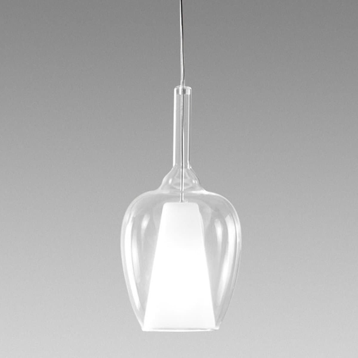 Lampadario vetro colorato Gea Luce OFELIA S E27 LED lampada soffitto in Lampade a sospensione Lampadari Bartalini - Colle di Val d’Elsa, commercioVirtuoso.it