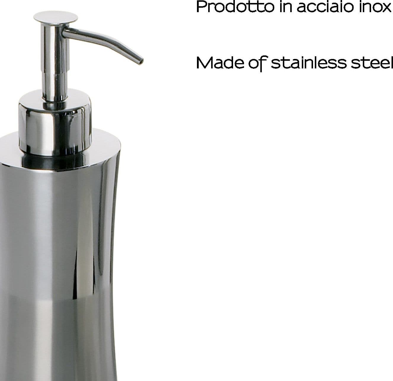 Dosasapone Elegante in Resina - Fiore Lucido/Spazzolato in Dosatori per sapone liquido Mondialshop - Parabiago, commercioVirtuoso.it