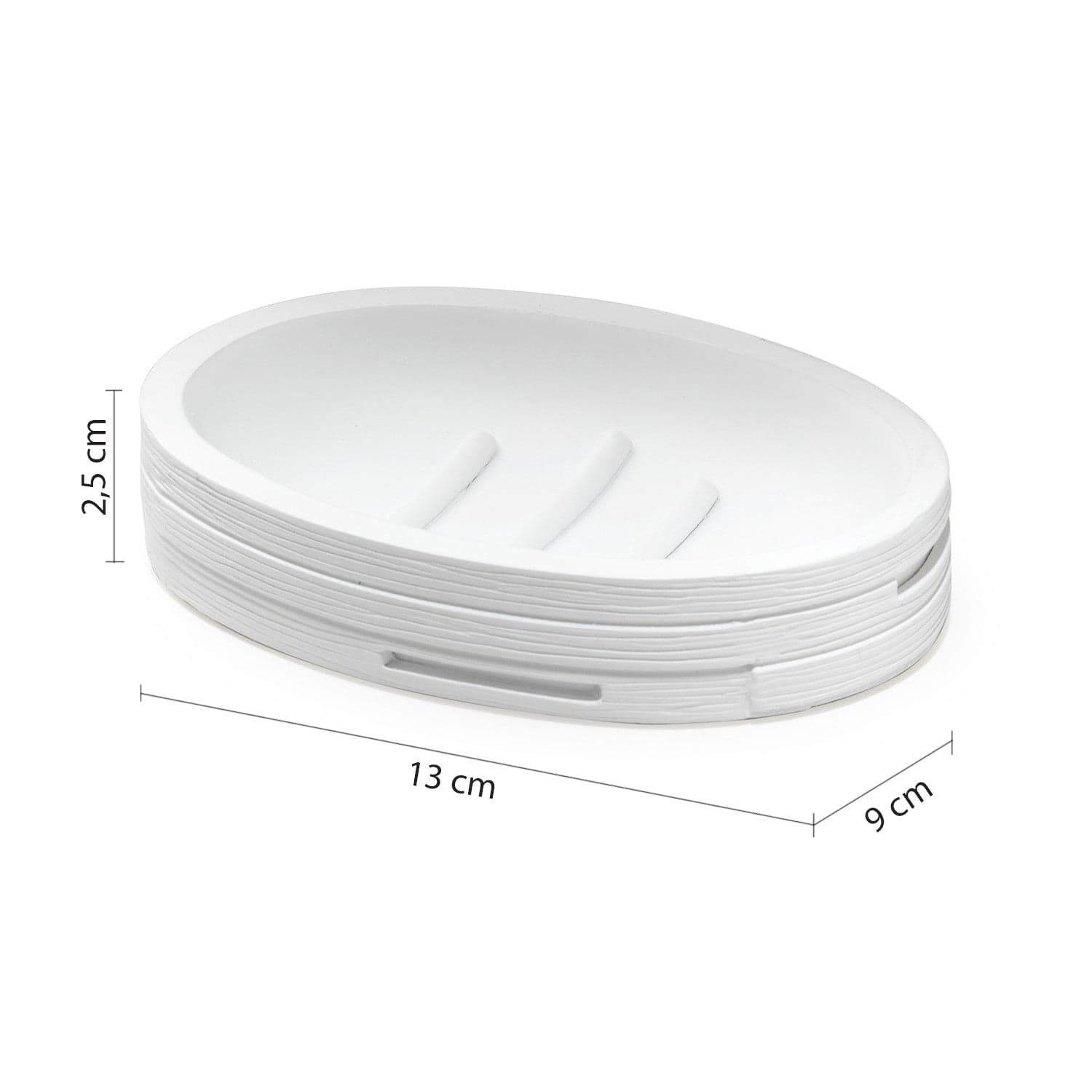 Portasapone Alin Bianco | Design Moderno in Dosatori per sapone liquido Mondialshop - Parabiago, commercioVirtuoso.it