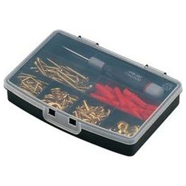Porta minuteria Terry 1002308 ORGANIZER 7 Ps Nero e Trasparente in Cassette porta attrezzi Scontolo.net - Potenza, commercioVirtuoso.it