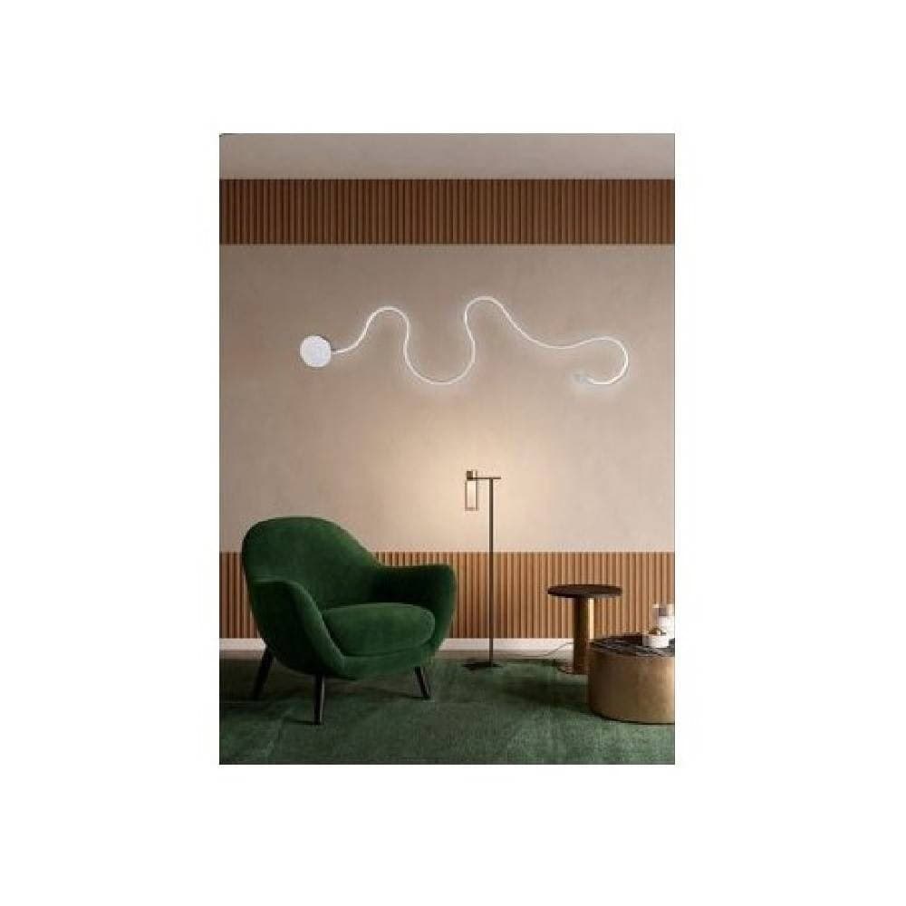 APPLIQUE LED 28 W LAMPADA PARETE A NASTRO BIANCO LUCE CALDA FREDDA NATURALE E69-B in Applique Trade Shop italia - Napoli, commercioVirtuoso.it