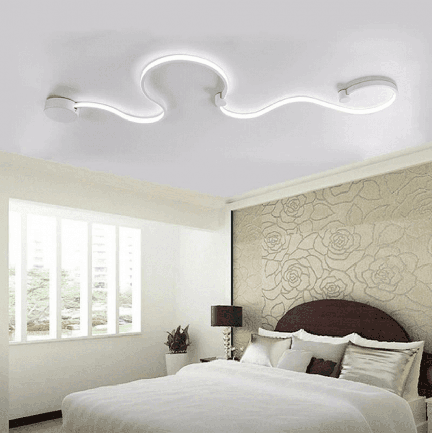 APPLIQUE LED 28 W LAMPADA PARETE A NASTRO BIANCO LUCE CALDA FREDDA NATURALE E69-B in Applique Trade Shop italia - Napoli, commercioVirtuoso.it