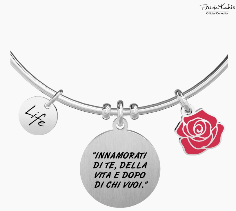 KIDULT BRACCIALE - INNAMORATI DI TE … F. KAHLO in Bracciali Alba Gioielli - Casoria, commercioVirtuoso.it