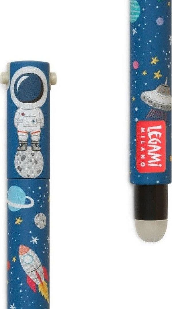 Legami, Penna Gel Cancellabile, Inchiostro Nero, Tema Space in Penne roller a inchiostro gel Cartospedia - Napoli, commercioVirtuoso.it